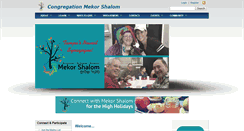 Desktop Screenshot of mekorshalom.org