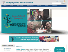 Tablet Screenshot of mekorshalom.org